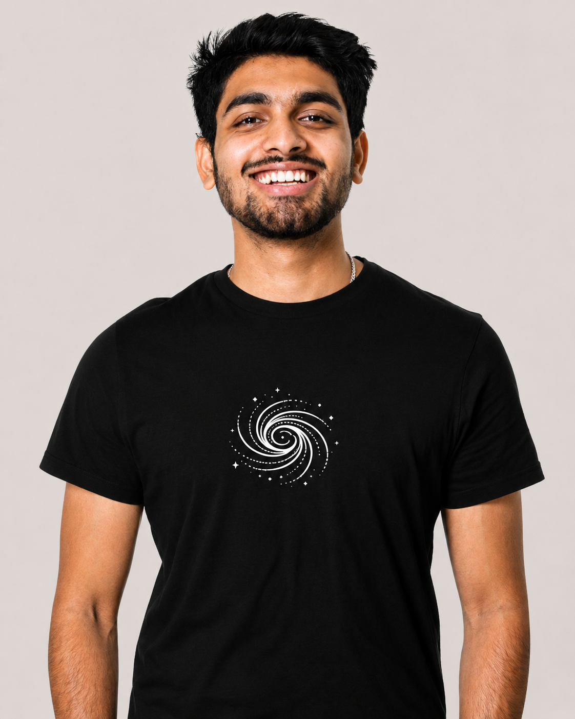 WearAgeX Galaxy Spiral T-Shirt