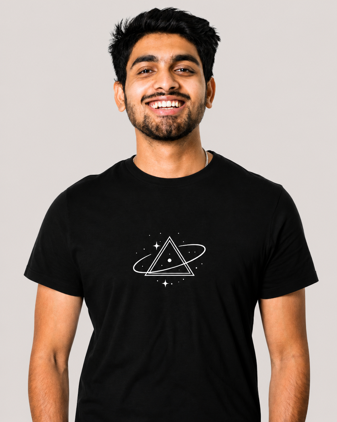 WearAgeX Cosmic Triangle T-Shirt