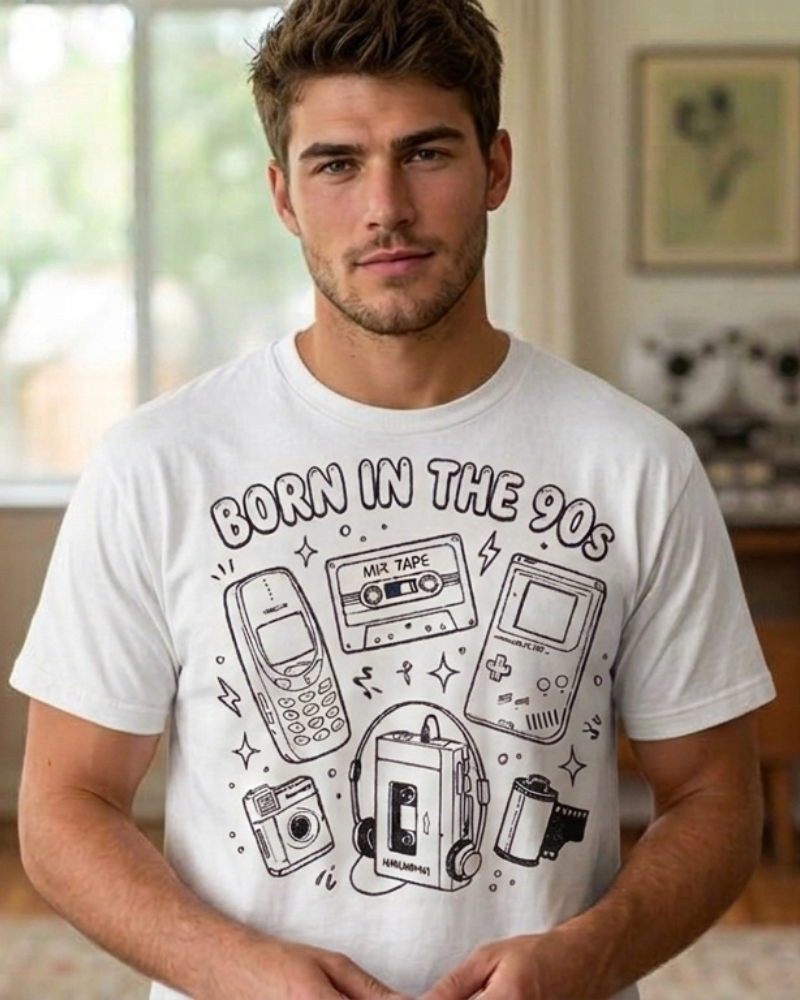 WearAgeX Born in the 90s T-Shirt
