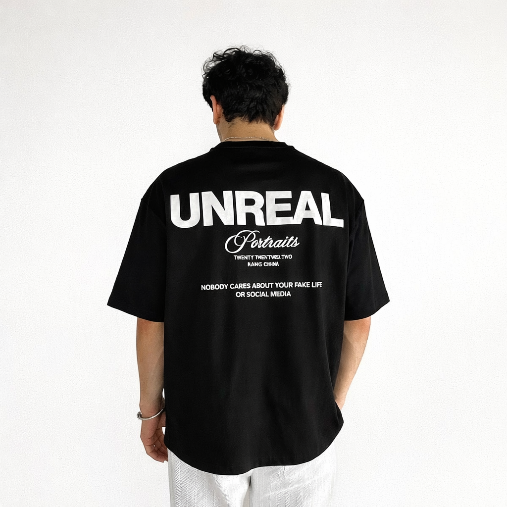 Reality Check Oversized T Shirt